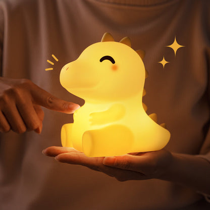 Lumio - Dinosaurus LED Nachtlamp van Siliconen