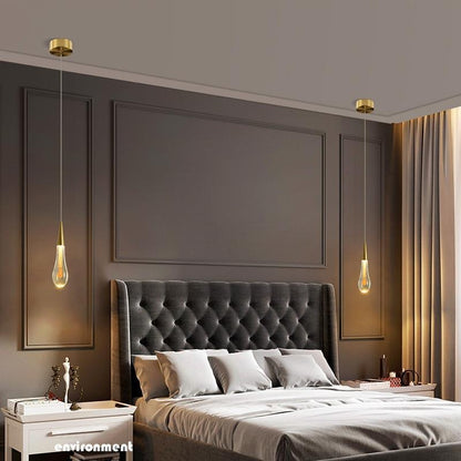 Scandinavische Gouden LED Hanglamp – Kort of Lang – 3W