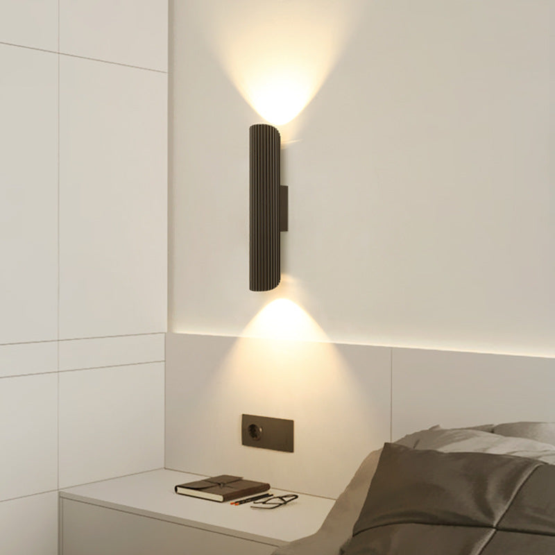 Scandinavische Wandlamp – Wit/Zwart – LED 6W 600lm
