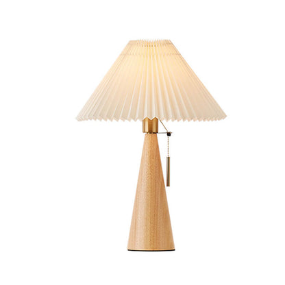 Japandi Houten Tafellamp