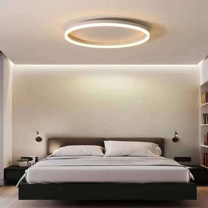 Moderne LED Plafondlamp – 3-Kleurig Licht & Oneindig Dimbaar met Afstandsbediening