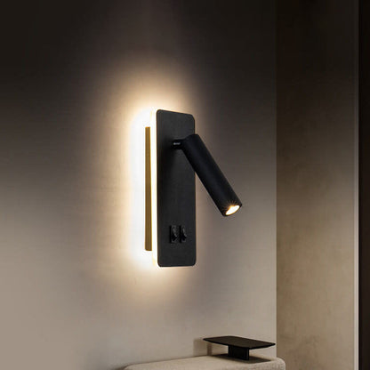 Elegante Ijzeren Wandlamp met LED