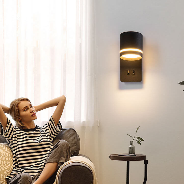 Elegante Ijzeren Wandlamp met LED