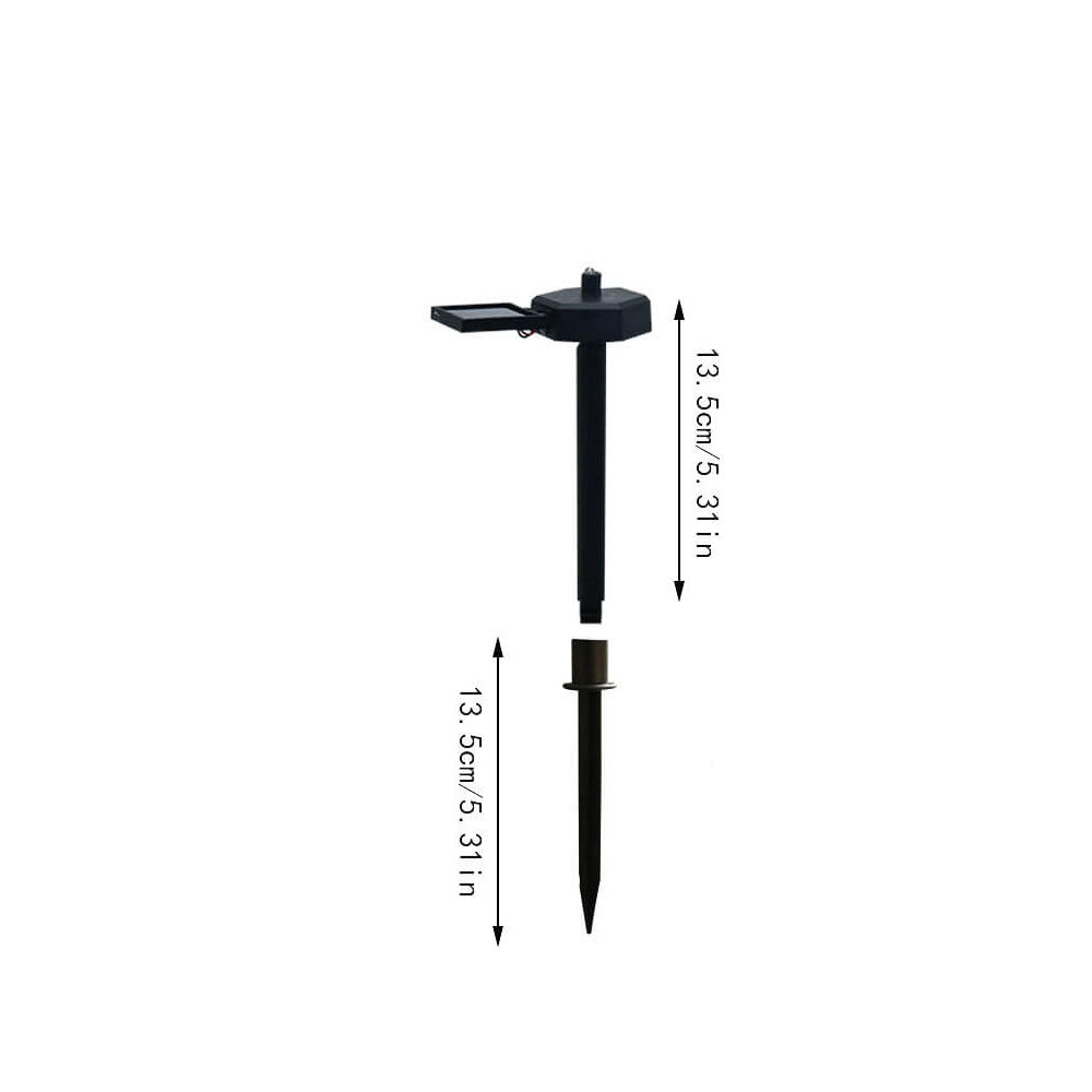 Schattige Puppy Tuinlamp met – Geel – 2 V (1 Lichtbron)