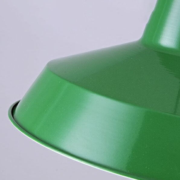 Industriële Groene Hanglamp – Meerdere Formaten