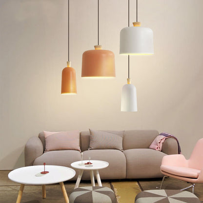 Moderne Aluminium Hanglamp – E26 Fitting, Verstelbaar Snoer 120 cm