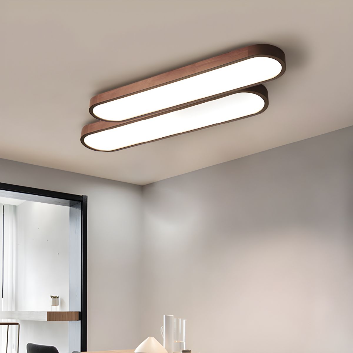 Lumio – Houten Plafondlamp met LED & Modern Design
