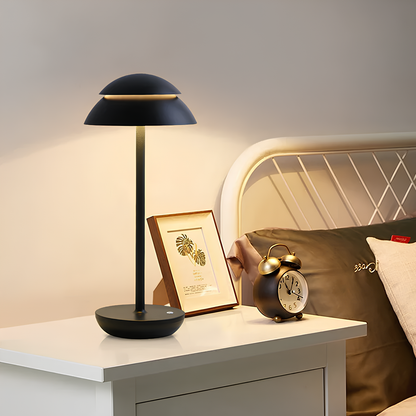 Lumio - Prestige draadloze aluminium tafellamp met dimfunctie