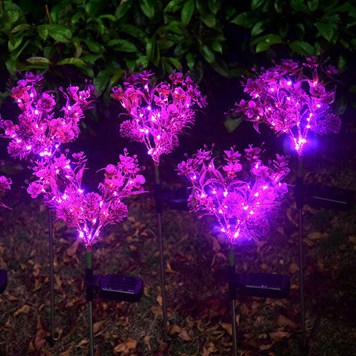 Moderne Solar LED Tuinlamp – Paars – 1.2 V (1 LED)