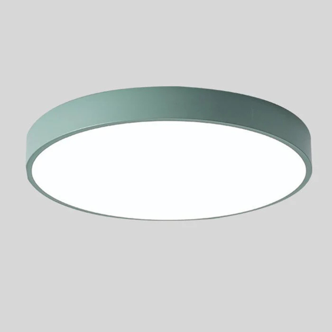 Jens – LED Plafondlamp met Scandinavisch Design van Hout & Acryl