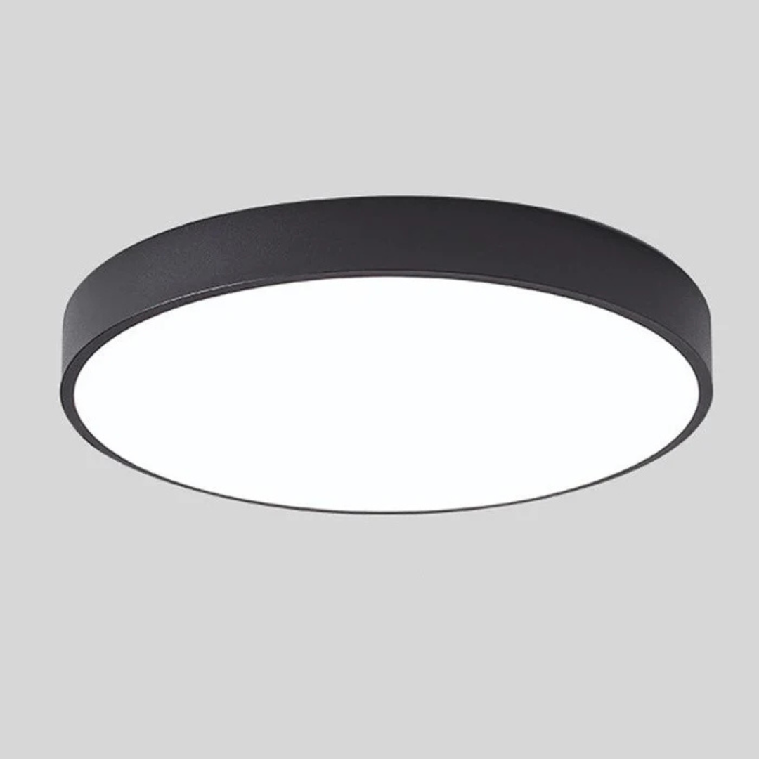 Jens – LED Plafondlamp met Scandinavisch Design van Hout & Acryl
