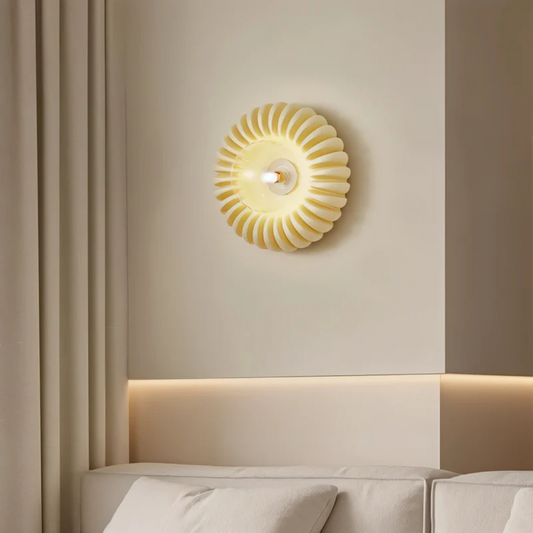 Lumio - Moderne LED Wandlamp met Artistiek Cirkelontwerp