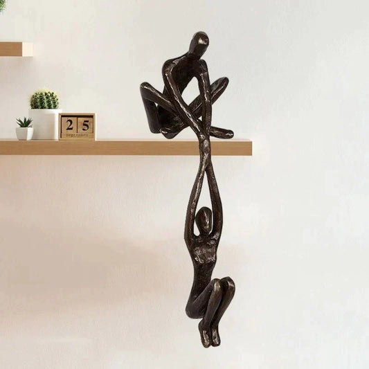 Lumio – Liefde & Kracht Beeldje met Abstract Design