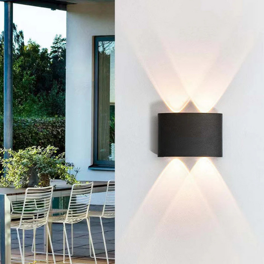Lumio - Waterdichte LED buitenwandlamp met warm wit licht