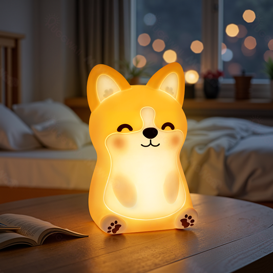 Lumio - Corgi LED Squishy Nachtlamp