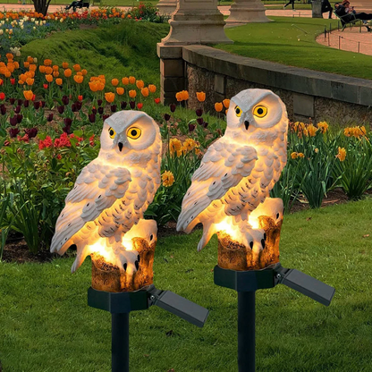Solar Uilen Tuinlampen – Sfeervol, Duurzaam & Volledig Draadloos
