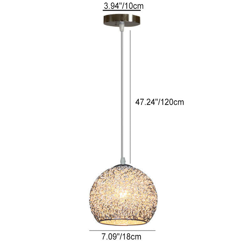 Creatieve Aluminium Hanglamp – Meerdere Kleuren – E26 Fitting