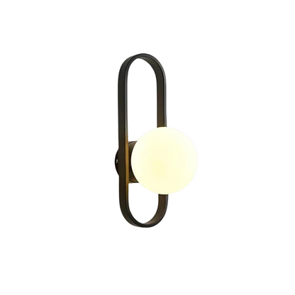 Lumio - Luxe Glas Wandlamp met Warme LED Verlichting