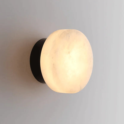 Lumio - Luxe Marmeren Wandlamp met Tijdloze Scandinavische LED Verlichting