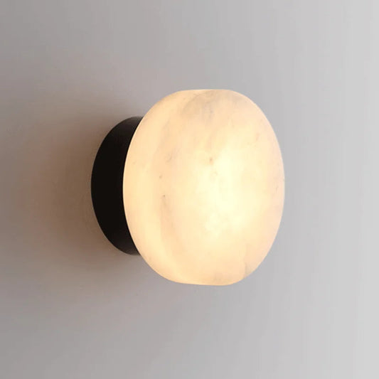 Lumio - Luxe Marmeren Wandlamp met Tijdloze Scandinavische LED Verlichting