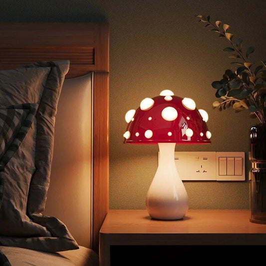 Sfeervolle Paddenstoel Design Tafellamp