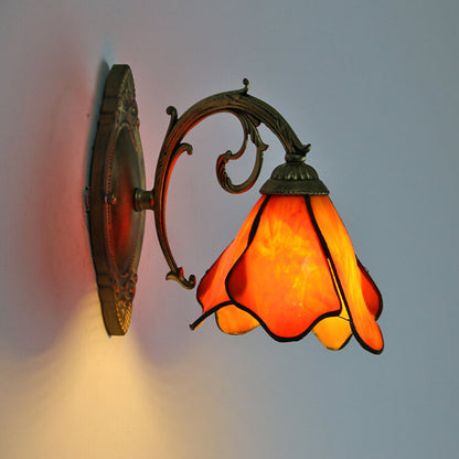 Designer Wandlamp van Glas en IJzer – Meerdere Kleuren