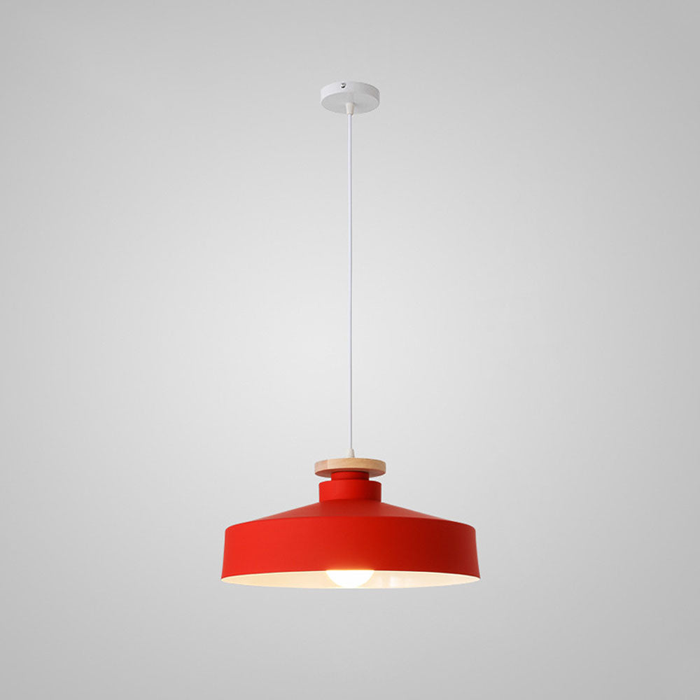 Scandinavische Houten Hanglamp – Modern & Warm