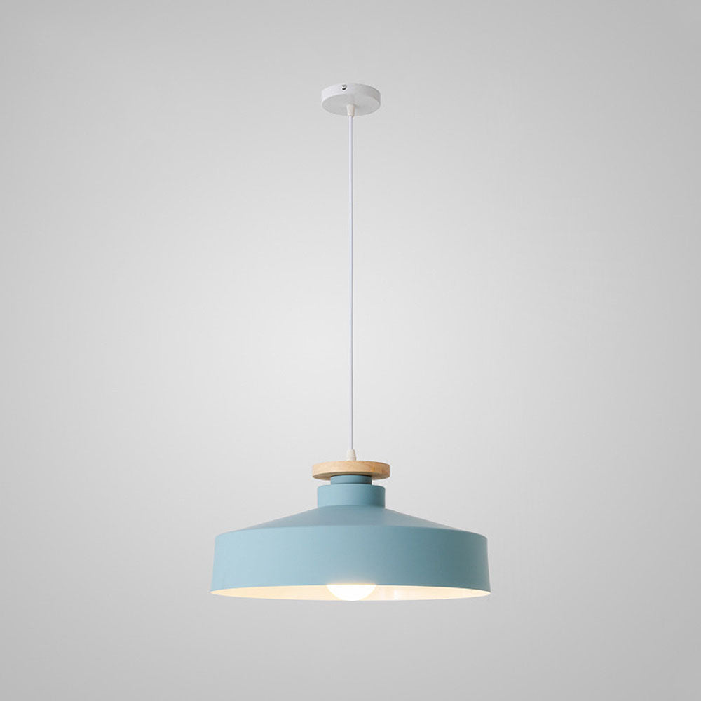 Scandinavische Houten Hanglamp – Modern & Warm