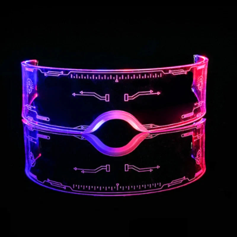 LED Neon Party Bril – Verlicht je Stijl en Straal in het Donker