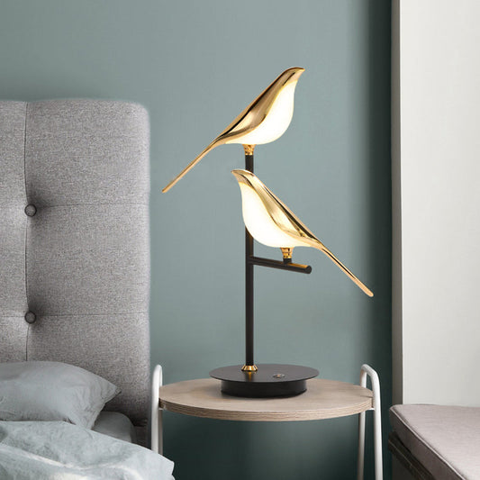 Chiraya – Sculpturale Vogellamp met LED en Uniek Design
