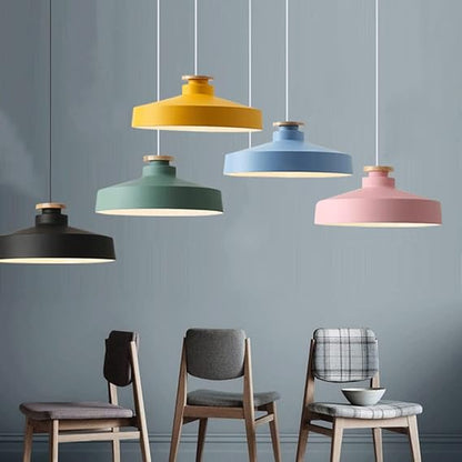 Scandinavische Houten Hanglamp – Modern & Warm