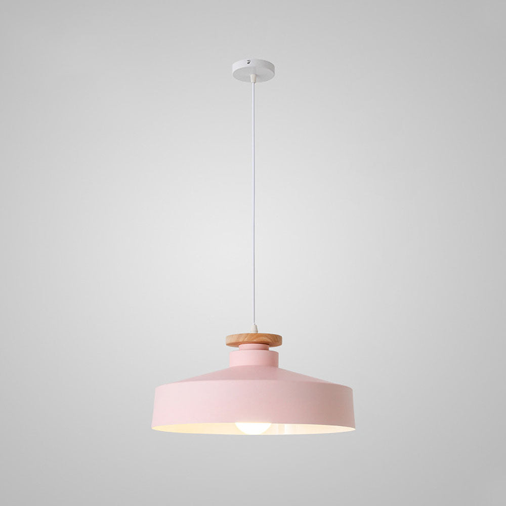 Scandinavische Houten Hanglamp – Modern & Warm