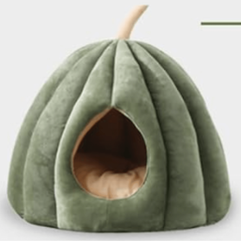 Knus Gesloten Kattenbed – Warm, Zacht & Ideaal voor de Winter