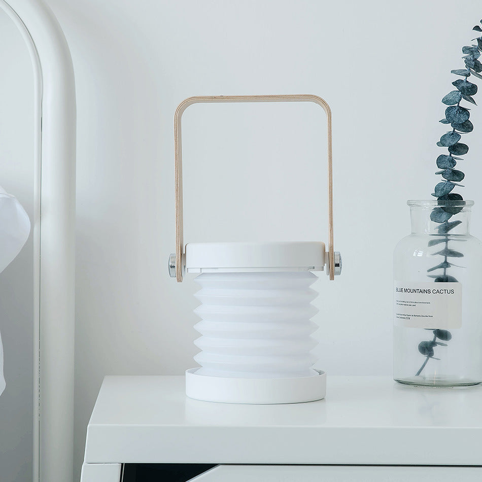 Froy – Opvouwbare Tafellamp met USB-Oplaadfunctie & 4 Dimbare Lichtstanden