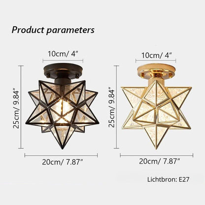Ovo – Elegante Stervormige Plafondlamp