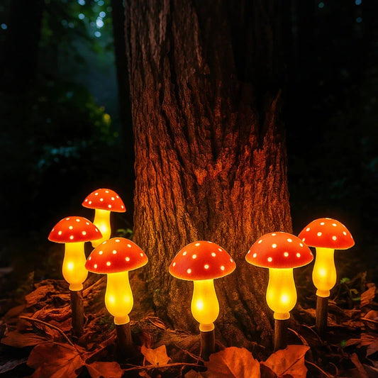 Lumio – Solar Tuinlampen in Paddenstoelvorm