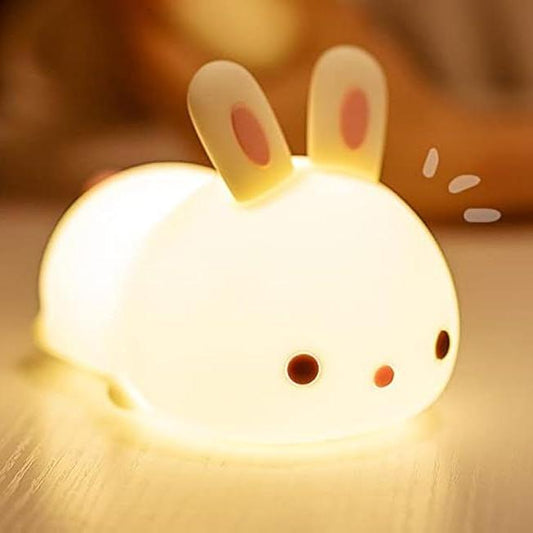 Lumio - Lazy Rabbit LED Squishy Nachtlampje