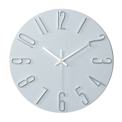 Lumio – Moderne Wandklok Minimalistisch Design Ø30 cm