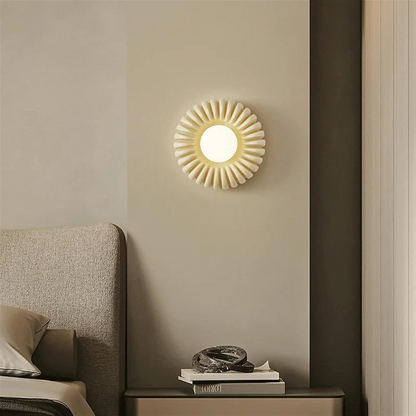 Lumio - Moderne LED Wandlamp met Artistiek Cirkelontwerp