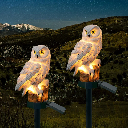 Solar Uilen Tuinlampen – Sfeervol, Duurzaam & Volledig Draadloos