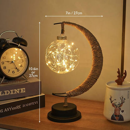 Lunia – Glas LED Tafellamp met Warm Licht
