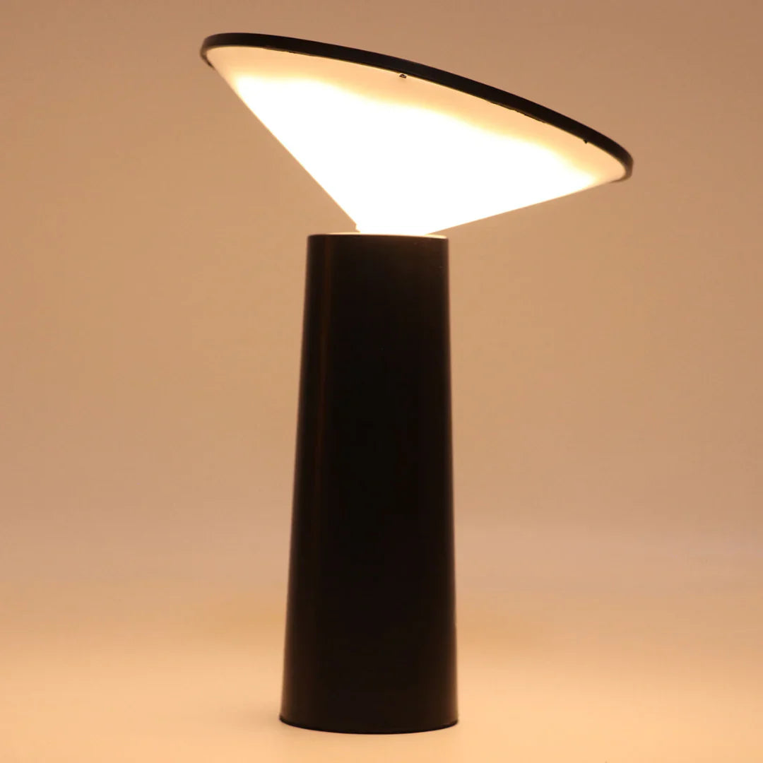 Lumio - Japandi Minimalistische Draadloze Tafellamp met 360° Rotatie