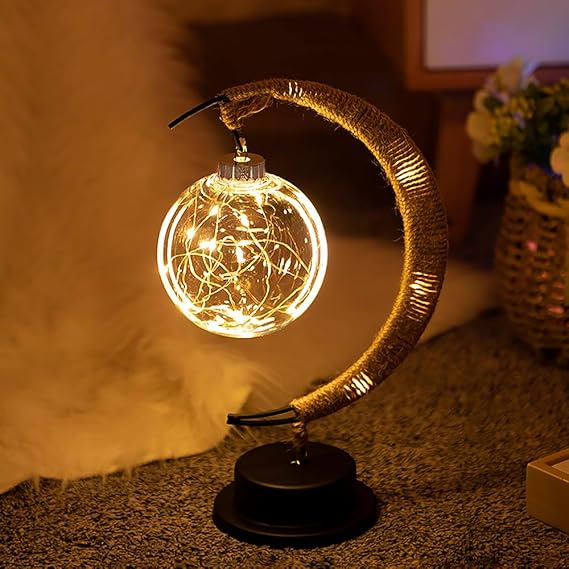 Lunia – Glas LED Tafellamp met Warm Licht