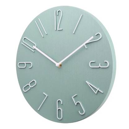 Lumio – Grote Wandklok Modern Minimalistisch Design Ø30 cm