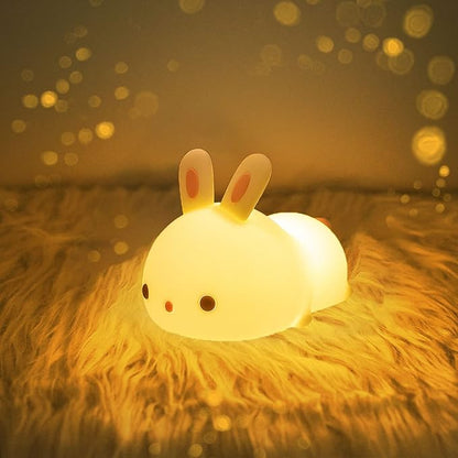 Lumio - Lazy Rabbit LED Squishy Nachtlampje