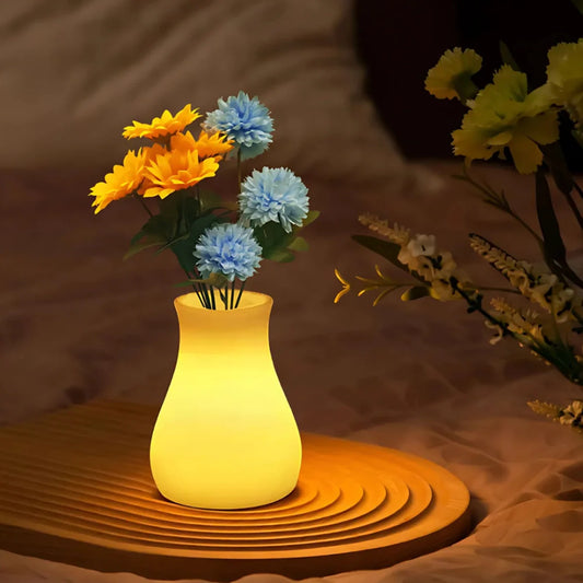 Lumio - Draadloze vaaslamp met 16 kleuren en afstandsbediening