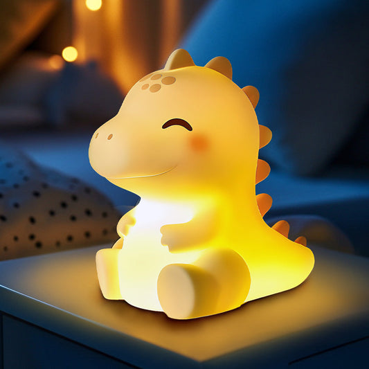 Lumio - Dinosaurus LED Nachtlamp van Siliconen