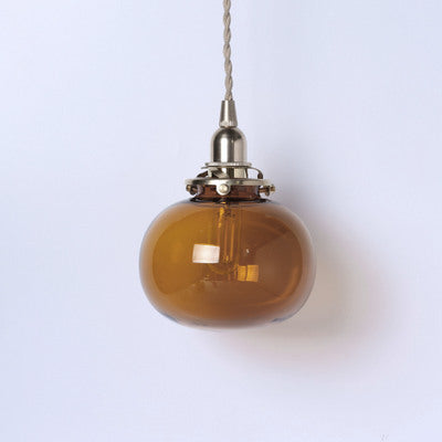 Vintage Koperen Hanglamp – Goud – E26 Fitting