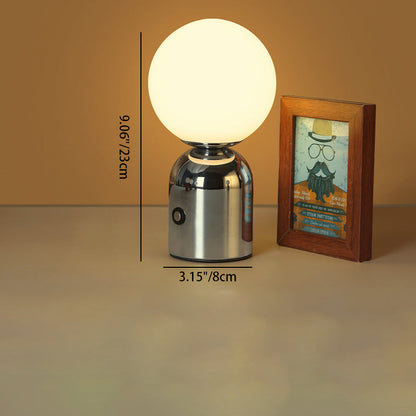 Minimalistische LED Tafellamp – 5 V Plug-in, 2 W met Acryl Kap