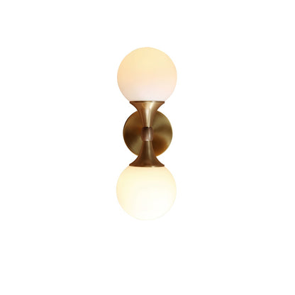 Lumio - Moderne Bolvormige Wandlamp met Sfeervolle LED Verlichting